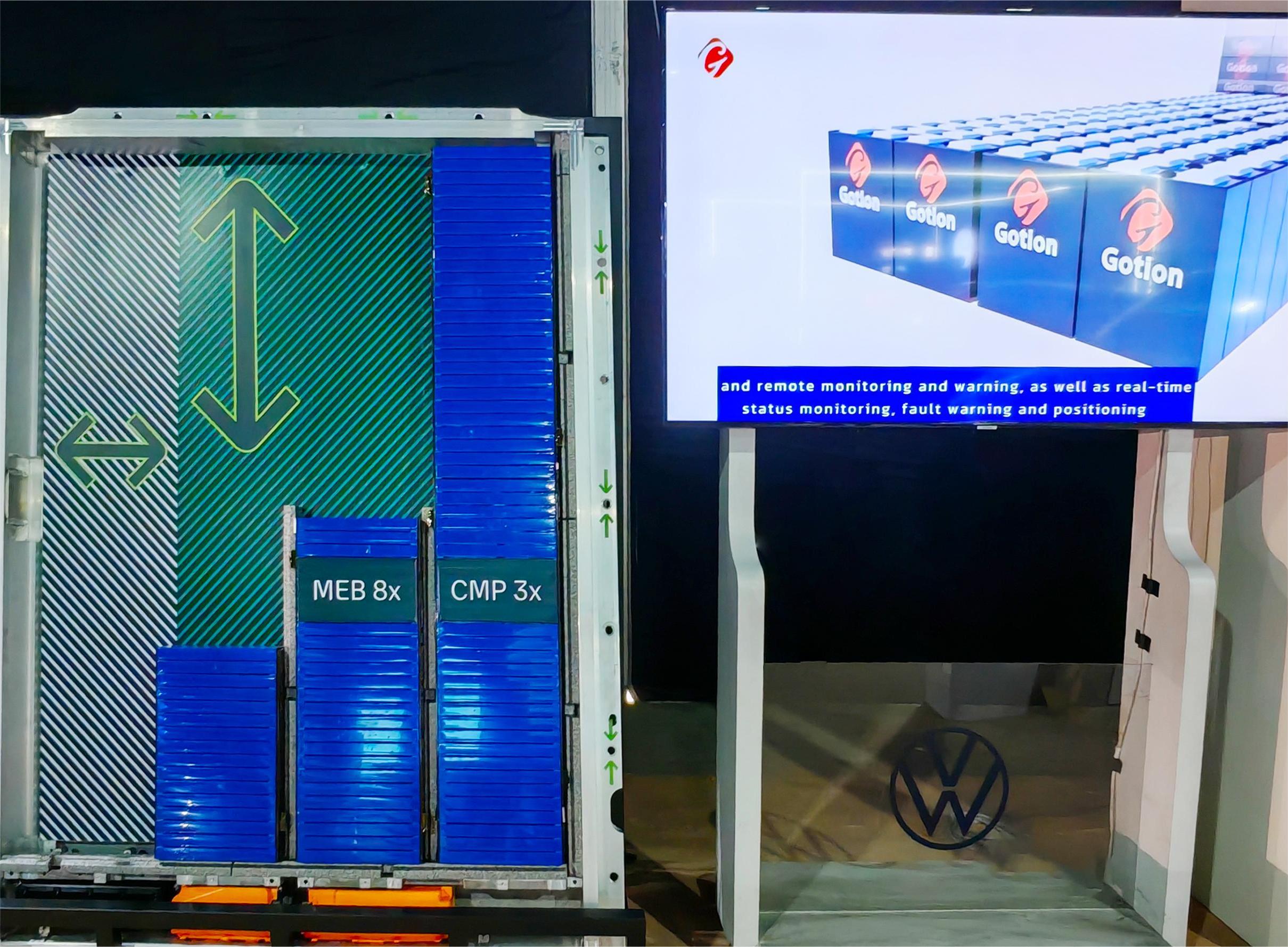 國軒高科與大眾攜手亮相馬來西亞汽車展，展示Unified Cell電池包